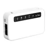 GL.iNet Puli 4G LTE kaasaskantav ruuter 5000mAh akuga, OpenWrt, VPN, Wi-Fi 4, 2x Ethernet, USB, MicroSD, must