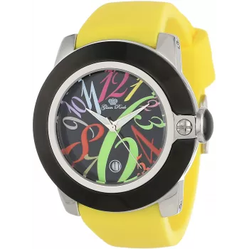 GLAM ROCK GR32036 Naiste Šveitsi kvartskronograafkell 44mm Must Silikoon