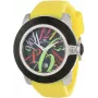 GLAM ROCK GR32036 Naiste Šveitsi kvartskronograafkell 44mm Must Silikoon