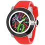 GLAM ROCK GR32040 Naiste Šveitsi kvartskronograafkell 44mm must silikoon