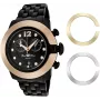 GLAM ROCK GR32183 meeste Šveitsi kvartskell 44mm must silikoon