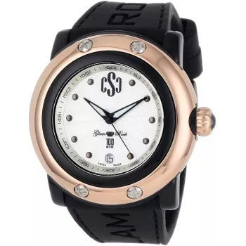 GLAM ROCK GR62019 Naiste keraamiline käekell 46mm Šveitsi kvarts valge
