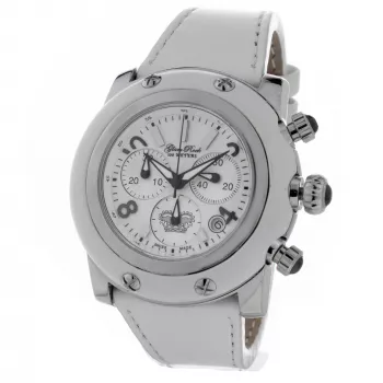 GLAM ROCK Woman GR10101W 46mm Šveitsi kvartskell valge silikoon