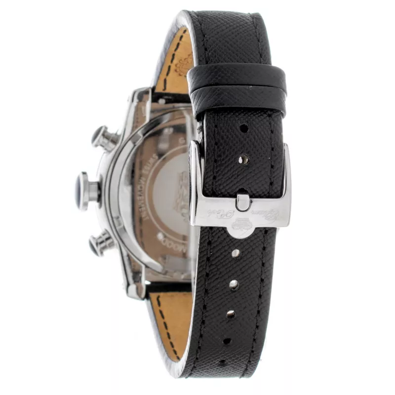 GLAM ROCK Naiste GR32107 44mm Šveitsi Kvartskronograafkell Valge Silikoon