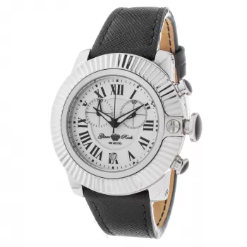 GLAM ROCK Naiste GR32107 44mm Šveitsi Kvartskronograafkell Valge Silikoon