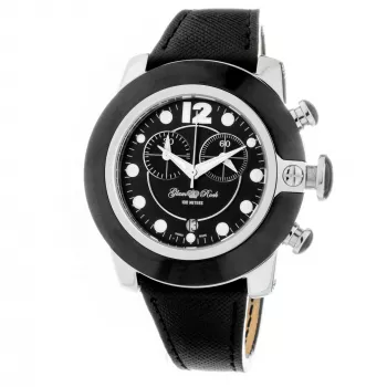 GLAM ROCK Naiste Šveitsi kvartskell GR32118 44mm must nahk