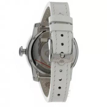 GLAM ROCK Naiste Kell GR32050 44mm Šveitsi Kvartskronograaf Valge Silikoonrihm