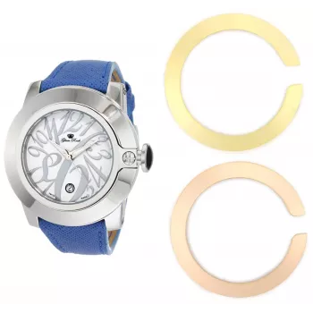 GLAM ROCK Naiste Kell GR32080 Miami 44mm Šveitsi Kvarts Valge Silikoon