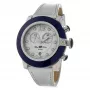 GLAM ROCK Naiste Kell GR32116 (44mm) - Šveitsi Kvarts, Roostevaba Teras, Must Silikoonrihm