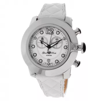GLAM ROCK naiste kell GR32153P 44mm Šveitsi kvarts roostevaba teras keraamiline raam silikoonrihm must