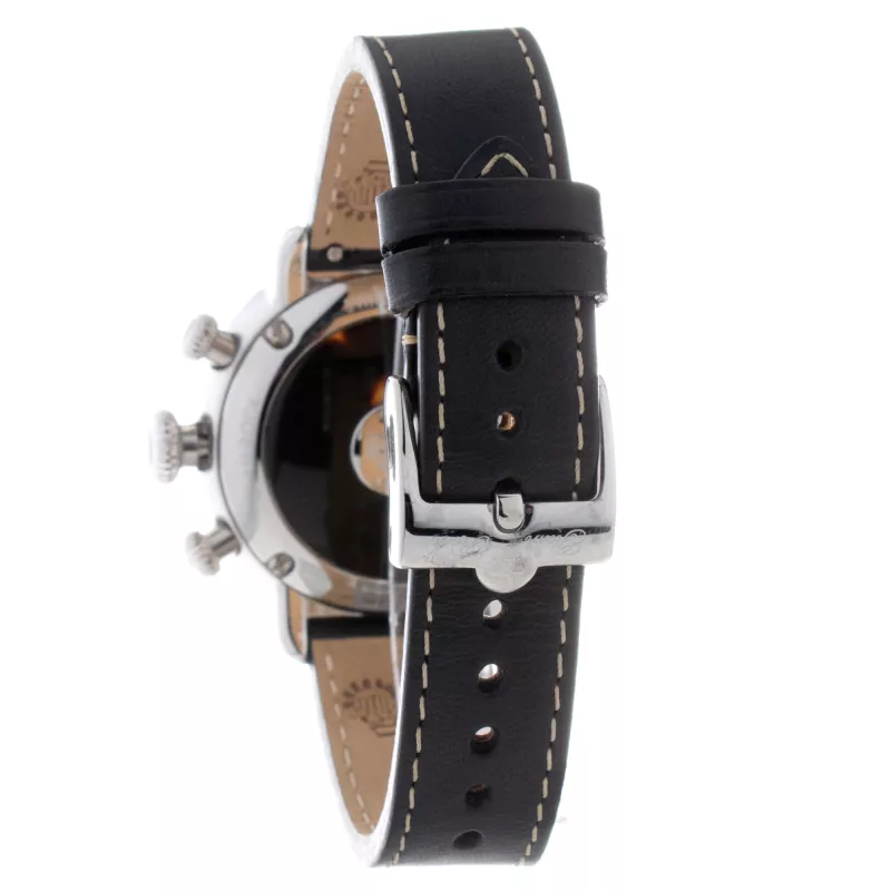 GLAM ROCK Naiste Kell GR77123 40mm Šveitsi Kvarts Valge Nahk
