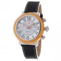 GLAM ROCK Naiste Kell GR77123 40mm Šveitsi Kvarts Valge Nahk