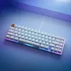 Glorious GMMK 2 Compact klaviatuur - Fox lülitid, paigutus Põhjamaade, valge