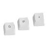 Glorious GPBT Keycaps - 115 PBT-klahvi, ISO, ES paigutus, Arctic White