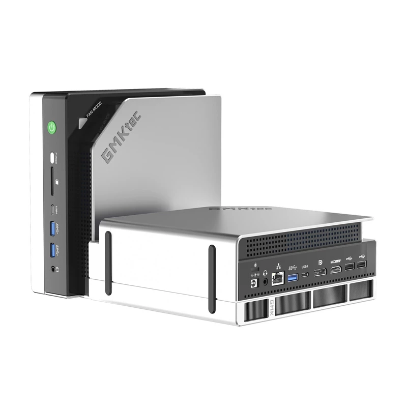 GMKtec EVO-X2 Ryzen AI Max+ 395 Mini PC 64GB RAM, 1TB SSD ja Windows 11 Pro