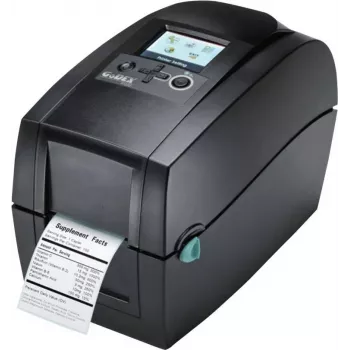 GODEX C.ITOH RT200i sildiprinter - otsene termo / termoülekanne - 6 cm rull - 203 dpi - kuni 177 mm/s - USB 2.0, LAN, jada, USB Host