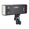 Godox AD200Pro II tasku välklamp komplekt avatud pirniga ja Fresnel-peaga, 200Ws, TTL/HSS, 2.4GHz X-süsteem