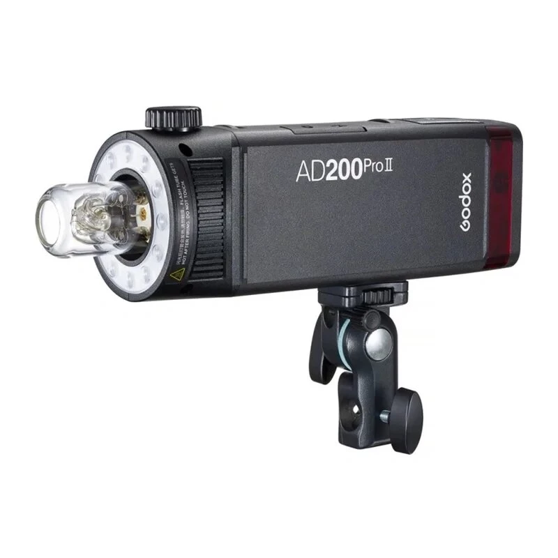 Godox AD200Pro II tasku välklamp komplekt avatud pirniga ja Fresnel-peaga, 200Ws, TTL/HSS, 2.4GHz X-süsteem