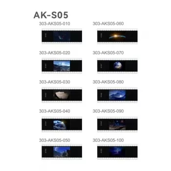 Godox AK-S täielik slaidikomplekt – magnetilised värviparandus- ja efektifiltrid AK-R1, V1, AD100Pro, AD200Pro jaoks