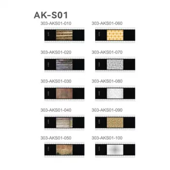 Godox AK-S01 gobo slaidikomplekt AK-R21 projektsioonikinnitusele (10 metallmustrit)