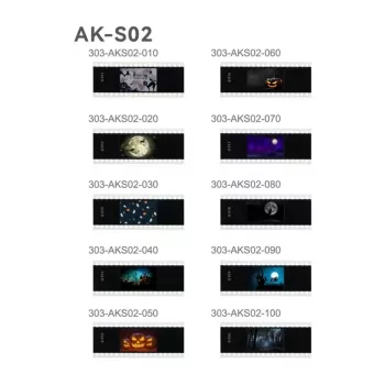 Godox AK-S02 2-liblikomplekt AK-R1 komplektile – aknapimeda ja täppmustri loovad efektiliblikad