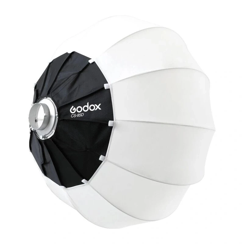 Godox CS-85D 85cm laterna softbox Bowensi kinnitusega, kokkupandav sfääriline difuusor stuudio välklampidele ja LED-valgustitele