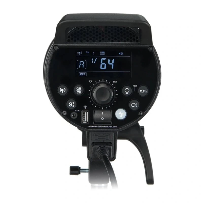 Godox DP400IIIV 400Ws stuudio välk koos 30W LED modelleerimislambiga, 2.4G Wireless X süsteem, Bowensi kinnitus, 5600K