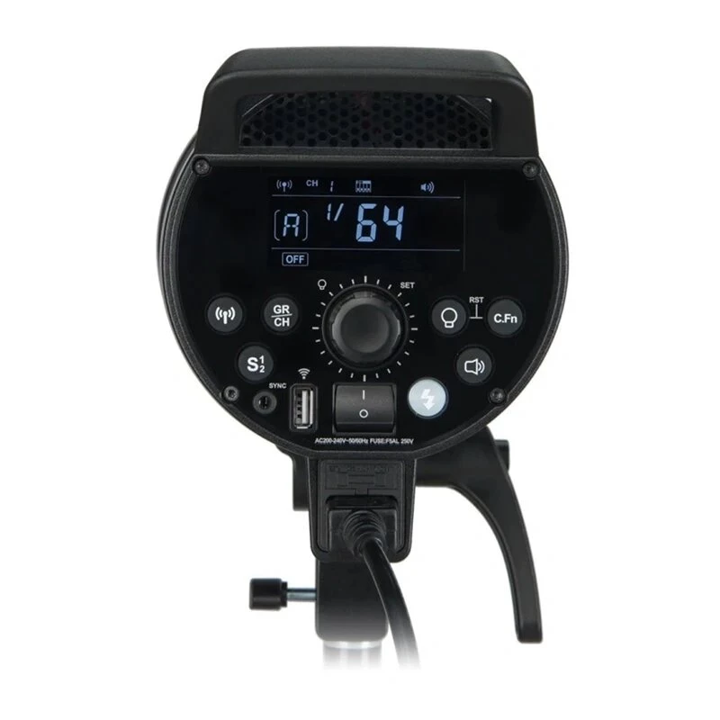 Godox DP600IIIV 600Ws stuudio välklamp 30W LED modelleerimislambiga, 2.4G Wireless X süsteem, Bowensi kinnitus