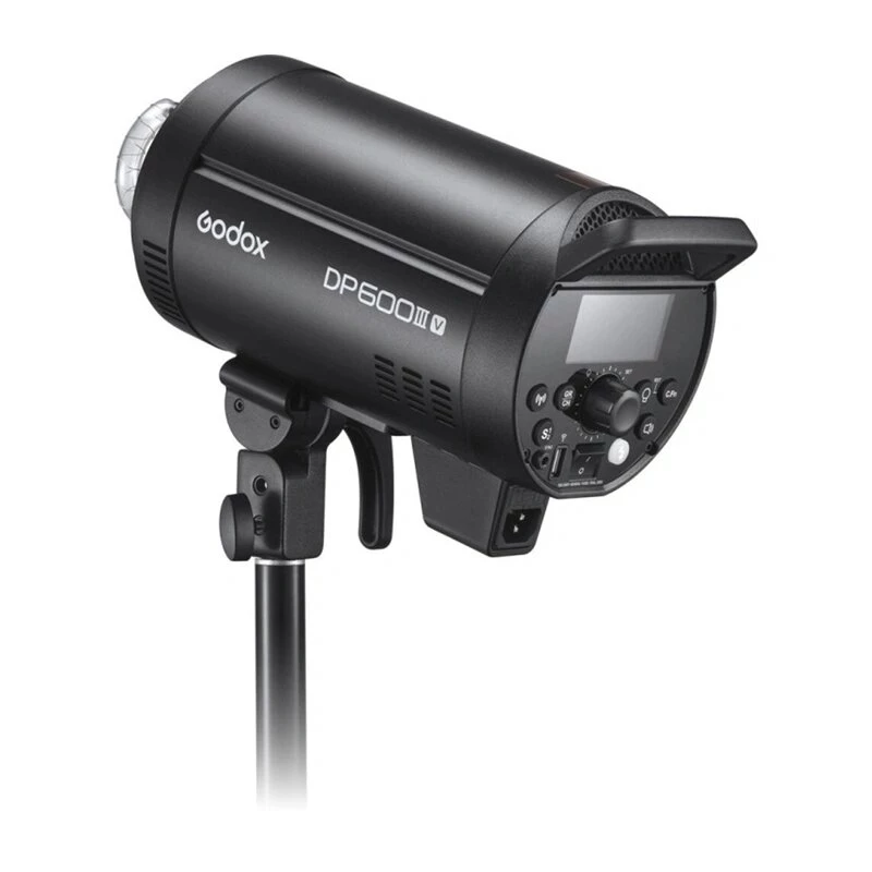 Godox DP600IIIV 600Ws stuudio välklamp 30W LED modelleerimislambiga, 2.4G Wireless X süsteem, Bowensi kinnitus