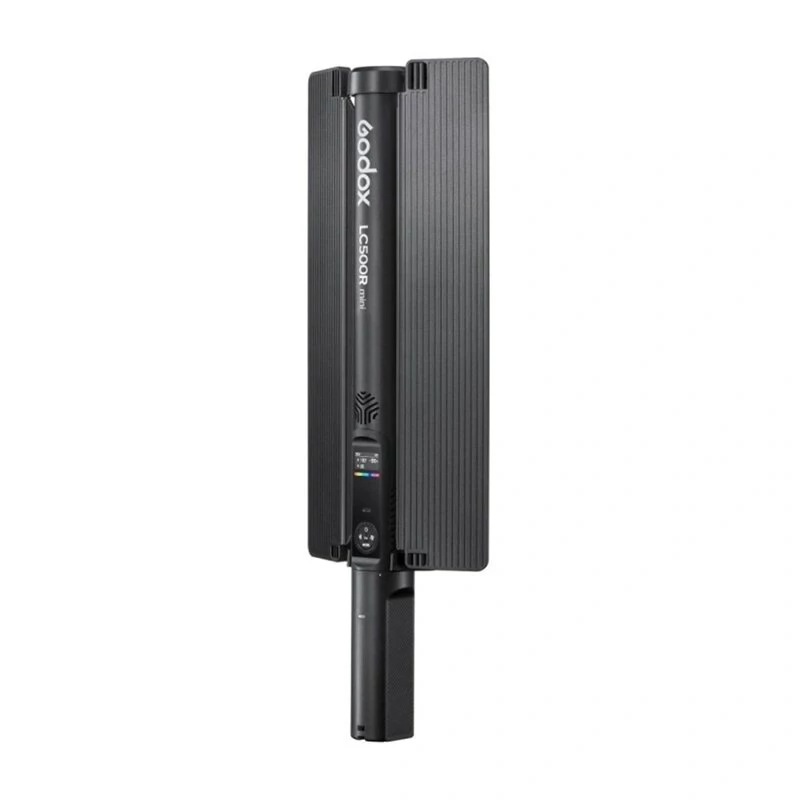 Godox LC500R MiNi RGB LED-valgusvarras, 14W, 2500-8500K, CRI 96, OLED, USB-C, Bluetooth'i rakenduse juhtimine