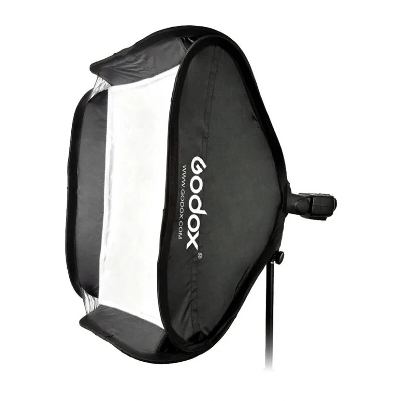 Godox SFGV8080 80x80cm hõbedane võrguga softbox Bowensi kinnitusega, 40° võrk, sisemine ja välimine hajuti, kiirpaigaldus