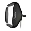 Godox SFUV8080 Softbox 80 x 80 cm koos S-tüüpi Speedlite kinnitusega ja kandekotiga