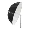 GODOX UB-165W 165cm paraboolne peegeldav vihmavari 16 hõbedase ribiga ja kandekotiga