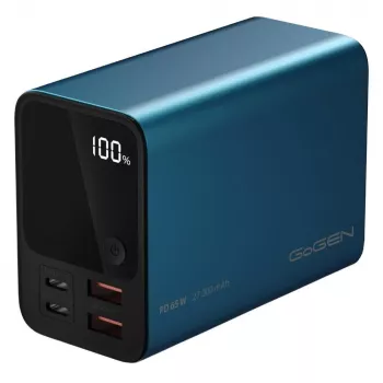 GoGen PB270001BL Power Bank 27000 mAh Sinine