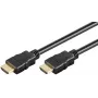 Goobay 80101 HDMI High-Speed kaabel Ethernetiga, 1 m, must