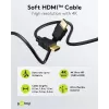 Goobay 80105 Soft High-Speed HDMI-kaabel Ethernetiga - 5m must