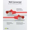Goobay CAT 6 S/FTP (PiMF) Patch-kaabel, punane, 5 m - CCA