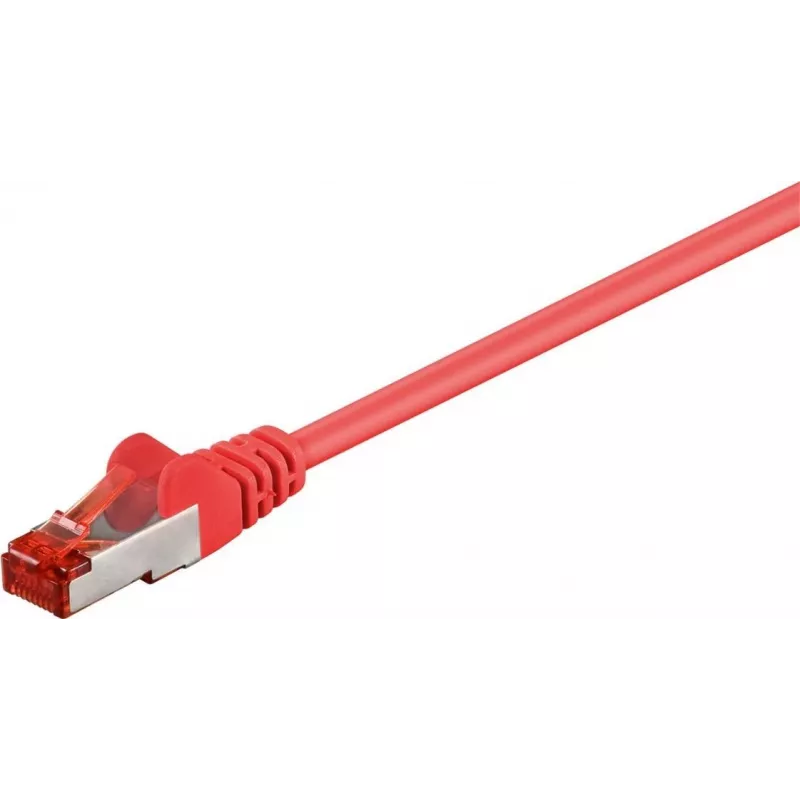Goobay CAT 6 S/FTP (PiMF) Patch-kaabel, punane, 5 m - CCA