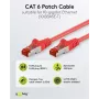 Goobay CAT 6 S/FTP (PiMF) Patch-kaabel, punane, 5 m - CCA