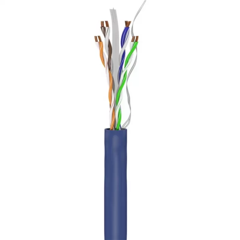Goobay Cat 6a U/UTP võrgukaabel, 305 m, tahke vask, AWG 23, LSZH, sinine (96097)