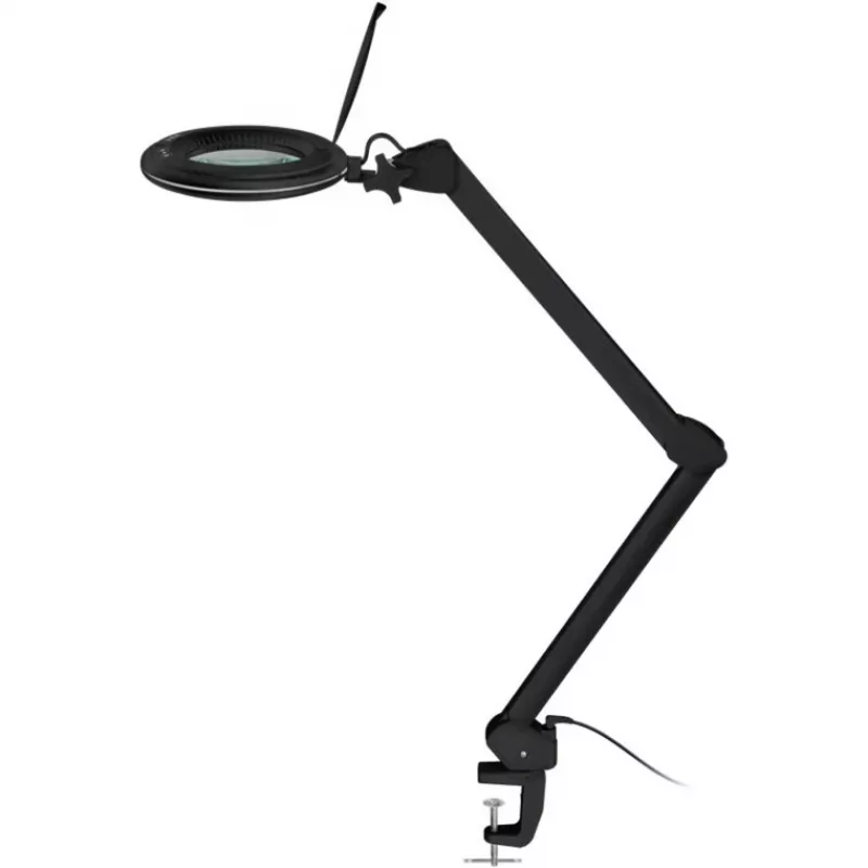 GOOBAY LED-klambriga suurenduslamp 10W (must)