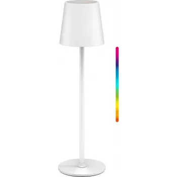Goobay traadita LED laualamp, suurus M, 38 cm, RGBW, valge (76568)