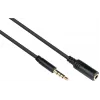 Good Connections 3,5 mm 4-pooluseline TRRS heliprodukti pikenduskaabel, isane emasele, 1,5 m, must AS-35V4B15