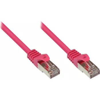 Good Connections Cat 5e SF/UTP paigalduskaabel, magenta, 0,25 m 855M-003