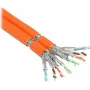 Good Connections Cat.7 S/FTP PiMF paigalduskaabel, dupleks, AWG23, FRNC-B, oranž, 100m