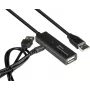 Good Connections GC-M0134 USB 2.0 pikenduskaabel 20 m must signaalivõimendiga