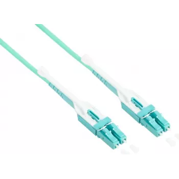 Good Connections OM3 Duplex LC/LC Uniboot fiiberoptiline ühenduskaabel, 50/125µm, LSZH, veesinise värvusega, 5m LW-U805LC3