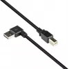 Good Connections USB 2.0 kaabel Type-A nurk-pistikuga Type-B - must - 0,5 m