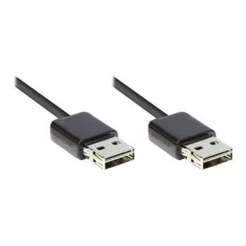 Good Connections USB 2.0 kiirkaabel EASY A kuni A, must, 0.5m