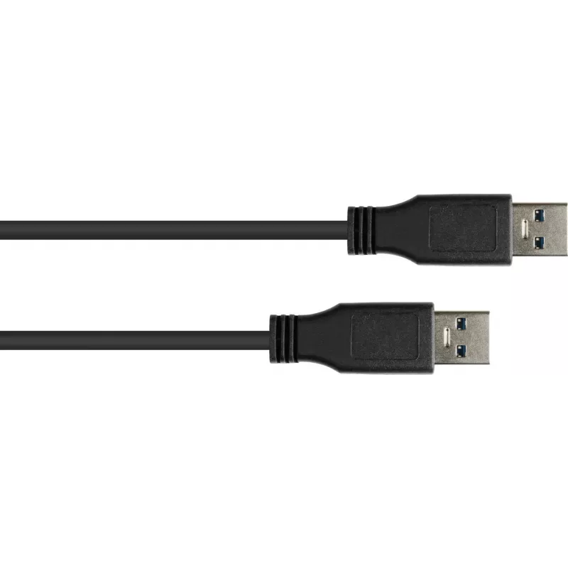 Good Connections USB 3.0 kaabel, Type-A isane - Type-A isane, must, 0,5 m 2712-S005